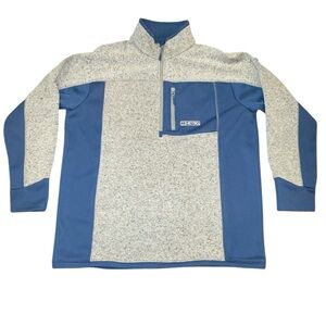 Heybo Men’s Pullover Quarter-Zip Large